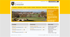 Desktop Screenshot of cressier.ch